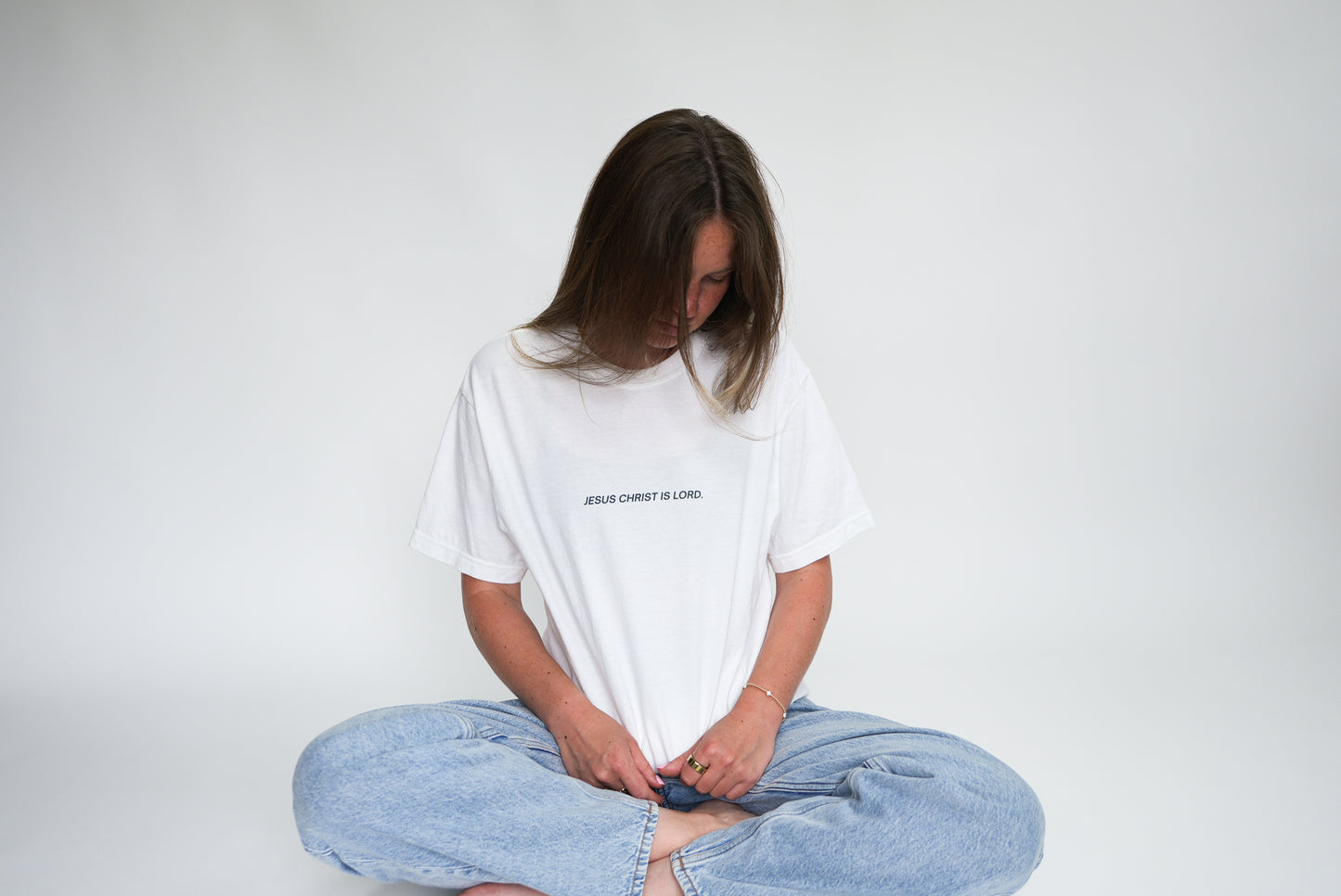 Power in His Name | Unisex heavyweight t-shirt