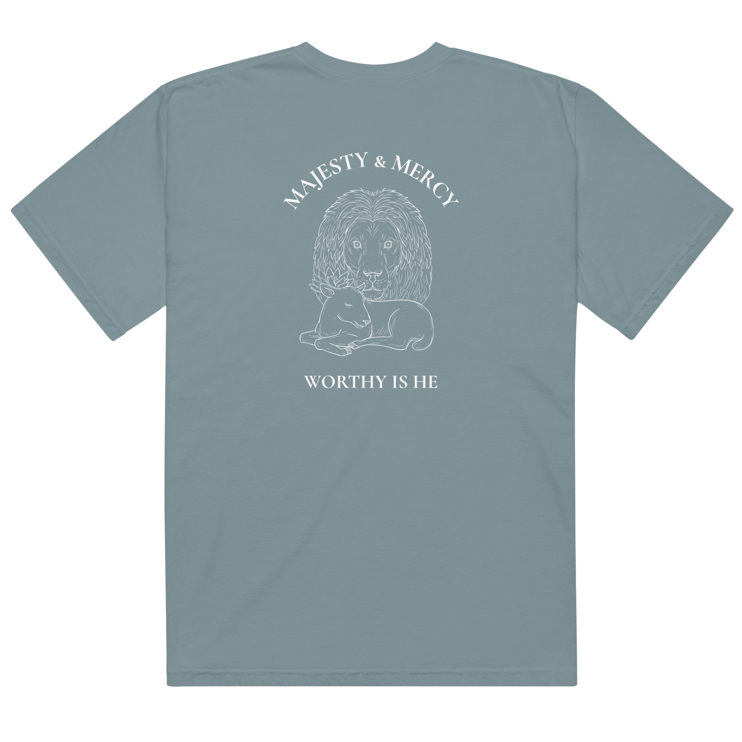 He Is Worthy | Unisex heavyweight t-shirt