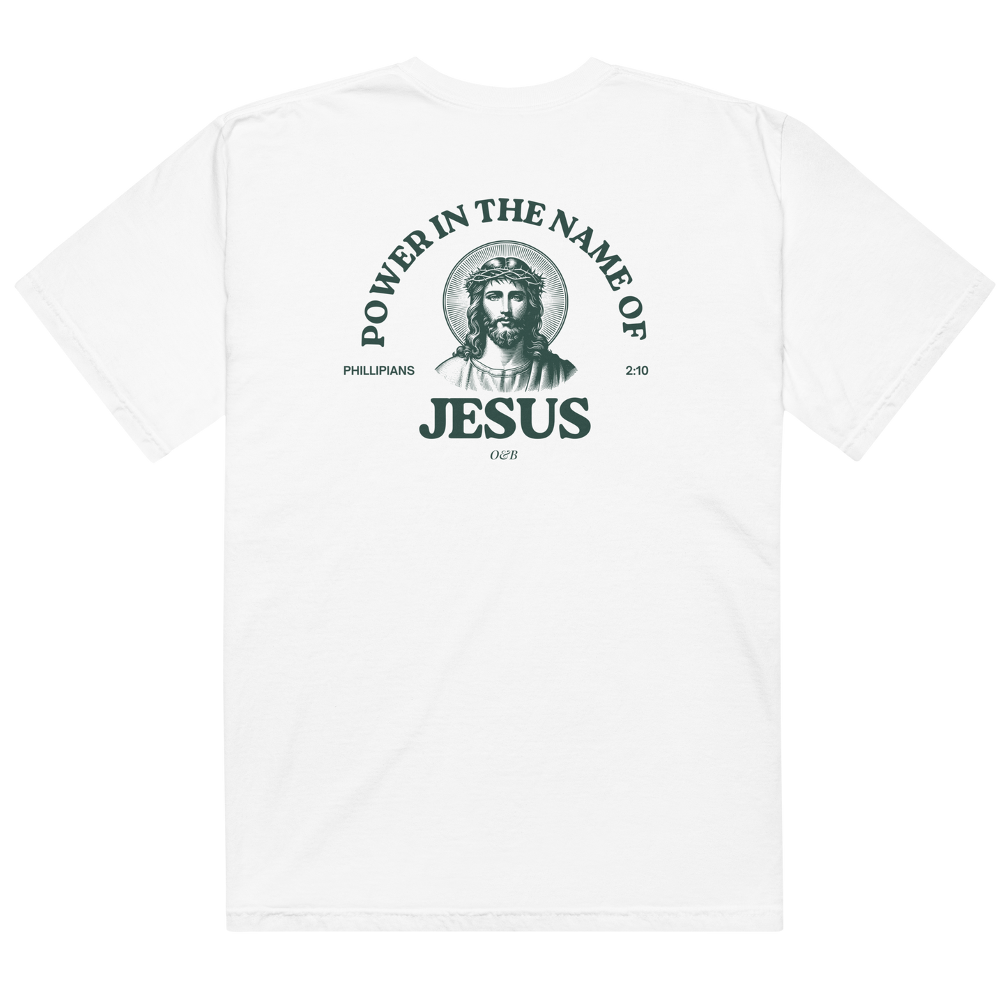 Power in His Name | Unisex heavyweight t-shirt