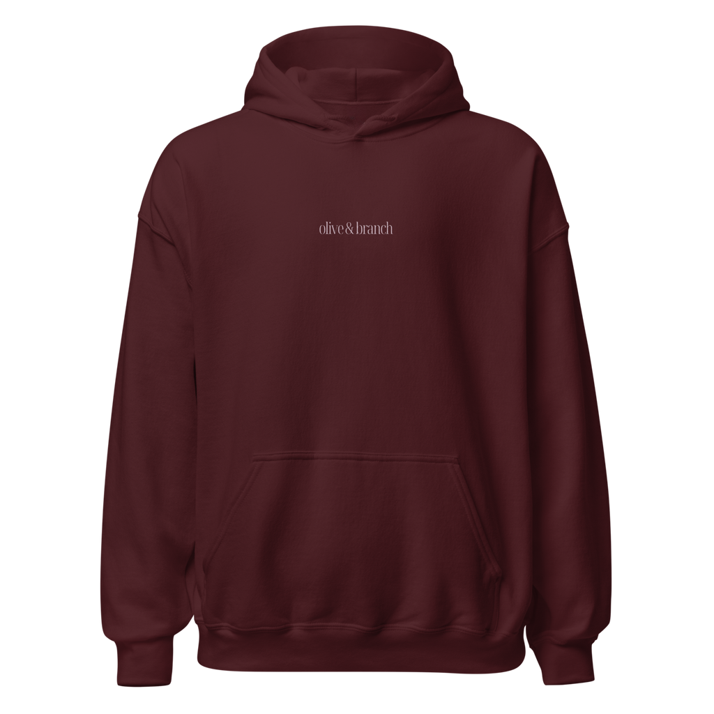 Living for Him Hoodie | Crimson