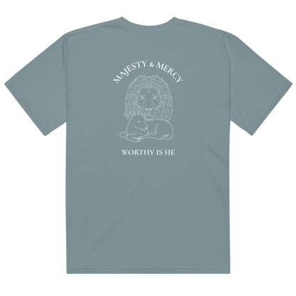 He Is Worthy | Unisex heavyweight t-shirt